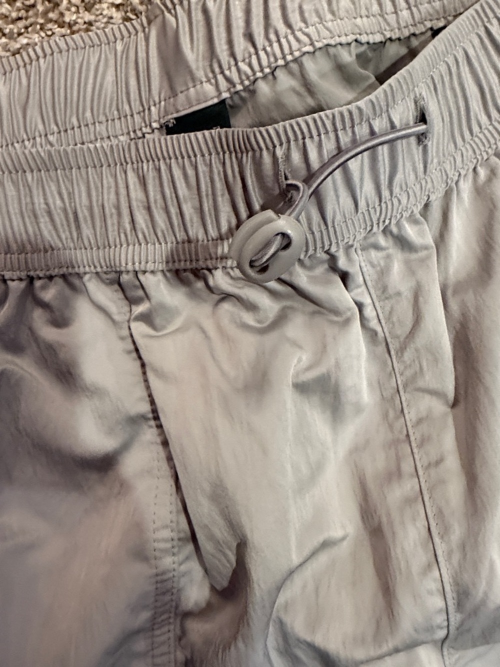 Light Gray woman’s xxl Drawstring Casual Pants - Picture 3 of 4